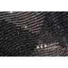 Qooth Women Sequined Knit Tops Long Batwing manga gran blusa de cuello O bling lentejuelos camisa de punto de punto femme de tejido de punto QH2160 210518