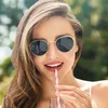 2021 Vintage Okulary Kobiet Moda Szkło Luksusowy Projekt Mężczyźni UV400 Klasyka Okulary przeciwsłoneczne Gafas de Sol Mujer / Hombre