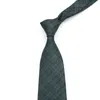Nowy przylot męski krawat klasyczny Stripe Flower Floral 8cm Jacquard luksusowe akcesoria krawata codzienne noszenie Cravat Party Party Prezent Y1229
