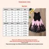 Kids Girl Big Bow Princess Dress Formal Sleeveless Lace Tulle Tutu Wedding Party Dresses Girl Back Hollow Out Ball Gown 1-6Y Q0716