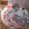 Kimutomo Fashion Casual Suit Kvinnors Vår Sommar Koreansk Kort Hooded Top + Skirt Two-Piece Set Ins Style Kvinna 210521
