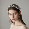 Clipes de cabelo Barrettes 2021 Classic Crystal Wedding Headwear