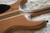 Fabrika Outlet-6 Dizeleri Siyah Boyun-Thru-Vücut Elektro Gitar ile 24 Fret, Gülağacı Fretboard