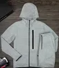 Fashion-Tech Fleece Mężczyźni Kobiety Ubrania Dres Hoodie Kurtka Sporta Projektant Zima Jesień Kobieta Sport Bluza Bluza Z Długim Rękawem Bluzy SW