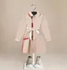 Meninas vestidos de xadrez designer outono crianças manga comprida dress kids lapel roupas