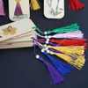 Закладка Coloffice Creative Dried Flower Real Bamboo Wind Wind Beautiful Stationery Gifts для друга Офис поставки 1 шт.