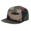 Bomull Five Panel Camoufalge Baseball Cap F1 Snapback Caps Bone Masculino Camo Hip Hop hattar för män kvinnor