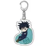 Jujutsu Kaisen Porte-clés homme Nanami Kento Porte-clés femmes Anime pendentif Porte-clés Couples pour pantalons pour la mode Porte Clef en métal