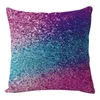 Paysage série montagne rivière ciel Aurora impression taie d'oreiller canapé housse de coussin produits ménagers 45*45cm T500646