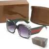 Hochwertige Damen-Sonnenbrille, luxuriöse Herren-Sonnenbrille 3862, UV-Schutz für Herren, Designer-Brille, Farbverlauf, Metallscharnier, modische Damenbrille mit Originalverpackung