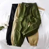Joggers цепи высокие талии брюки для женщин Осенние грузы Harem Streetwear Женские брюки весенняя бедра одежда 210531