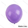 141 sztuk Macaron Purpurowy Balon Ślubny Garland White Chrome Silver Balloons Arch Kit Walentynki Rocznica Urodziny Decor 210719