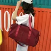 Sacos de ginástica de esportes Mulheres treinamento fitness viagem bolsa de ioga tapete saco de esporte com calçados compartimento ao ar livre ombro impermeável