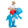 Mascot CostumesHalloween Costume For Men Women Inflatable Dinosaur Costumes Purim Carnival Fancy Dress Jurassic DinoMascot doll costume