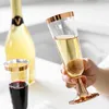 Dostępne zastawy obiadowe 12PCS Plastikowe szampan Wysokiej jakości Wedding Flute Creative Creatily na imprezę