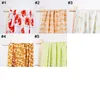 110 * 120 cm Musole neonata Swaddle Blanket Rainbow Bamboo Cotton Soft Baby Coperte per bambini Swaddling Wrap 5 Stili M3687