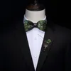 KAMBERFT бренд мужчины лук галстук брошь