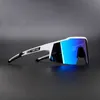 العلامة التجارية نظارات ركوب الدراجات اللونية النظارات الشمسية في الهواء الطلق نظارات رياضية الطريق نظارات دراجة هوائية جبلية