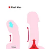 NXY GHOST ÖVERSIKTER PENIS MASSAGER TRAINER Glans Training Vibrator Manliga sexleksaker Förbättringsfördröjning Varaktande erektion Vuxen Masturba5441366