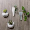 壁の植木鉢創造的な花瓶のぶら下がっているプラ​​ンター植物のホルダーノルディックライトの高級スタイルのクラフトプランターポット