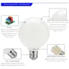 Milky LED лампочки G45 G50 G60 A60 G80 G95 G125 E27 Globe Ball Лампы лампы для домашнего люстры настольные освещения