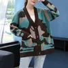 Lazy Wind Pullover Winter Koreanische Frauen Breite Lose Hemd Mantel Jacke Frühling Und Herbst 210427