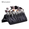 Organizer Rownyeon Borsa per trucco Pennello Porta pennelli Set di pennelli per trucco professionale Organizer Nero (solo custodia per pennelli) 202211