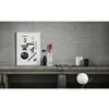 花瓶モダンな抽象的な黒と白の人間の顔セラミック花花瓶家の装飾リビングルームテーブル図フィギュアヘッドシェイプ24