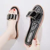 Summer women's slippers fashion all-match 2021 ladies beach shoes ins tide net red flat sandals size 35-40