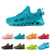 Running Shoes Mens Womens Stor storlek 36-48 EUR Fashion Andas Bekväm svart Vit Grön Röd Rosa Bule Orange Fyrtiotre