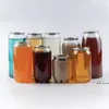 Plastic drinken fles pop kan 350 ml 500ml 650 ml ring-pull kan ronde waterflessen wegwerp food grade huisdier juice cups rre10862
