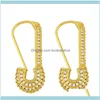 Charme Jewelrydesigners trombone perceuse complète femmes Net rouge boucles d'oreilles polyvalent oreille accessoires livraison directe 2021 Afo24