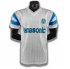 Marseille Retro RIBERY BARTHEZ Ravanelli Gallas Fußballtrikots 1990 1991 1992 1993 1998 1999 2000 2003 2004 2005 Papin Boli DROGBA L.BLANC Fußballtrikot im Vorverkauf