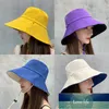 Mosodo Wide Brim Bucket Hattar För Kvinnor Dubbelsidig Solid Färg Sommar Kepsar Casual Sunshade Solskyddsmedel Hat Fiskare Hat Ny Fabrikspris Expert Design Kvalitet