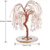 Articles de nouveauté guérison cristal larmes pierre concassée arbre de Fortune décor à la maison artisanat arbres artificiels ornements cadeau P6U2259u