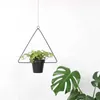 Chaîne de suspension de plante en métal Panier suspendu Pot de fleur Porte-plante Jardin Balcon Intérieur Décoration extérieure Drop Ship 210615