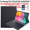 Russisch Spanisch Arabisch Hebräisch Tastaturhülle für Samsung Galaxy Tab A 10.1 2019 A7 2020 10.5 2018 S6 Lite S5E S4 10.5 Cover