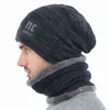 AETRUE Hiver Tricoté Chapeau Bonnets Hommes Femmes Écharpe Casquettes Masque Gorras Bonnet Chaud Baggy Chapeaux D'hiver Pour Hommes Skullies Bonnets Chapeaux Y21111