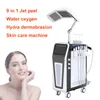 9 en 1 hydro dermabrasion machine bipolaire rf machines faciales oxydent hydratant soins de la peau
