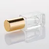 3Ml/0.1Oz Mini Portable Glass Perfume Roller Ball Bottle Reusable Empty Sample Test Essential Oil Bottles Vials Refillable TR0056