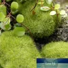 Ny syntetisk hartsgrön moss boll 3size marimo akvarium växt cladophora undervattens fisketank prydnad