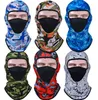 Máscaras de ciclismo de bicicleta Camo Meisai Turbans Motorcycle Barakra Hat Silk Silk Sunscreen Dustproof Máscara Ao Ar Livre CS Windproof Poeira Head Wraps WMQ779