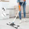 X-type Microfiber Floor Mop met 3 stks Mop Doek Vervangen Handvrije Wash Platte Mop Handmatige Extrusie Huishoudelijke Reinigingsgereedschap 211215
