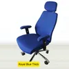 Ensemble housses de chaise de bureau extensible Spandex ordinateur siège pivotant accoudoir étui de jeu Sillas Gaming