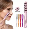 Germanium Beauty Bar Facial Massage Roller Firming V-Face Massager Face Lyft Apparatur Hudvård Tool Anti Wrinkle Hem Använd