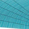 Mats Pads à style japonais Teslin Mat Eco EL Solid Color PVC Western Plain Horizontal Striped Table