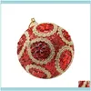 Event Festive Party Supplies Garden8cm Gifts Christmas Rhinestone Glitter Baubles Ball Xmas Tree Ornament Decoration Decorations For Home