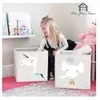 Cube Folding Storage Box For Kids Toys Organizer Clothes Underwear Socks Bins 3 Size Boxes Organizador 211102