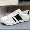 Scarpe casual di design da uomo bianco blu per il tempo libero all'aperto scarpe sportive classiche suole piatte antiscivolo resistenti all'usura suole in gomma di alta qualità