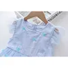 LOVE DD&MM Girls Dress Summer Kids Sequin Party Embroidery Princess Outfits Children Clothing Baby Casual Costumes Mesh Dress 210715